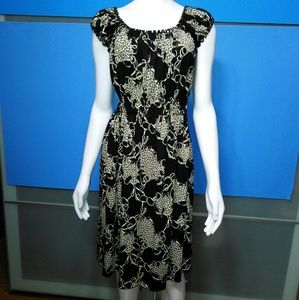 RAFI & RO • Decadent Print Midi Dress / size (S)